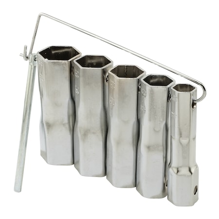 Prime-Line Shower Valve Socket Set 5 Piece with Handle (1 Set) RP77310